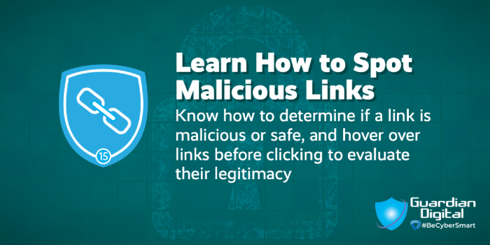 Tip - Learn About Malicious Links