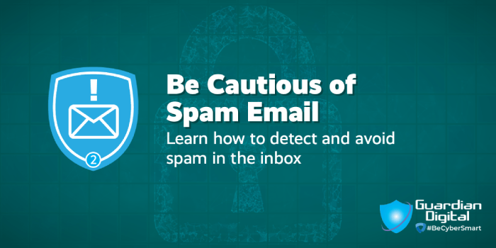 Tip - Being Cautious of Spam Email